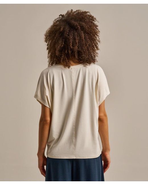 Bam Natural Relaxed V-Neck T-Shirt