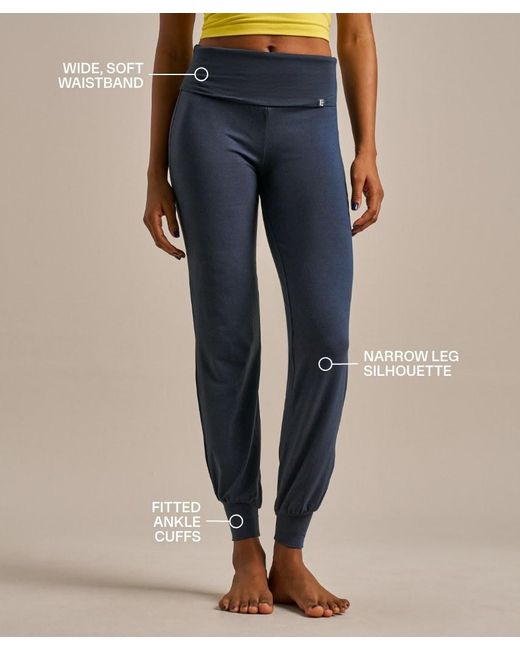 Bam Blue Poise Boo Yoga Pants