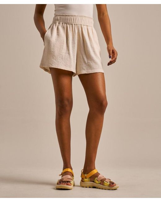 Bam Natural Breathable Cotton Gauze Shorts