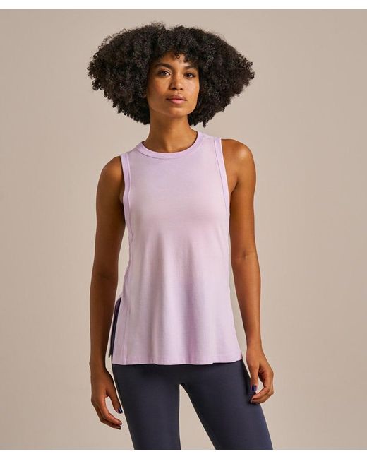 Bam Pink Power Longline Tank Top