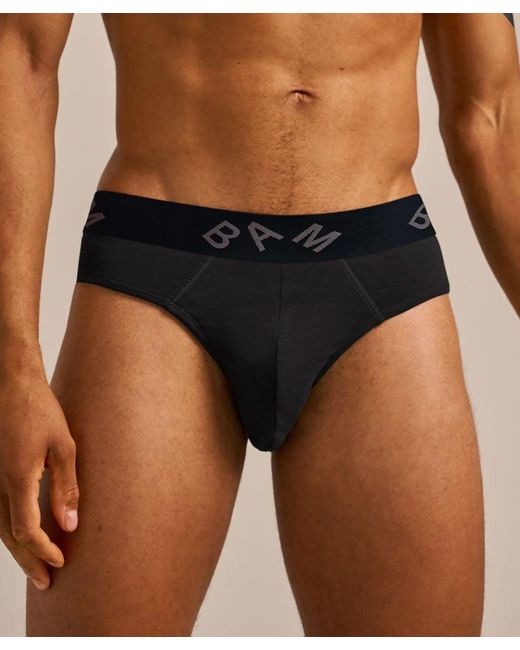 Bam Black Jersey Boo Briefs for men
