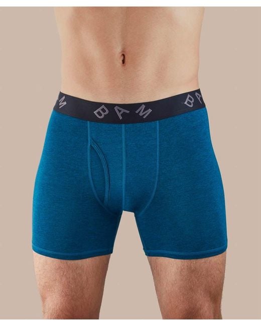 Bam Blue Regular Fitted Air Boo Boxers for men