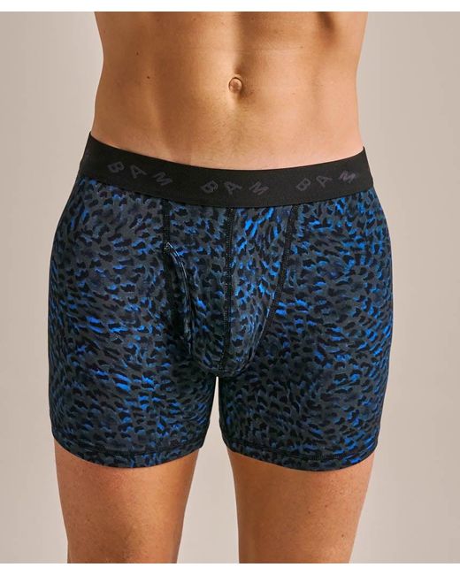 Bam Blue Regular Fitted Air Boo Boxers for men