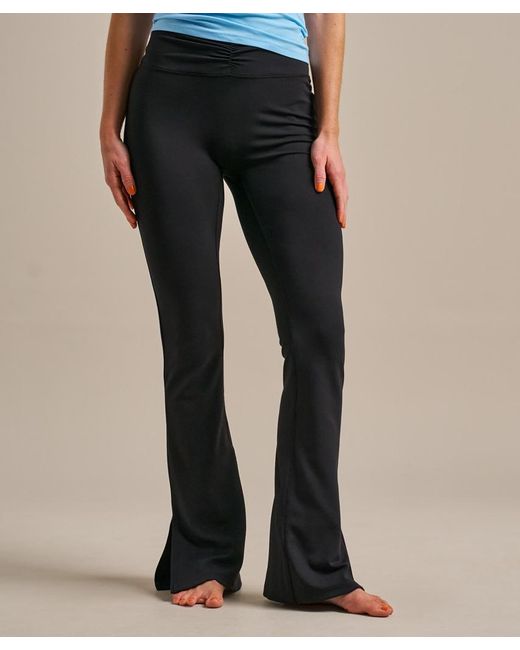 Bam Natural Ruched Flared Yoga Legging