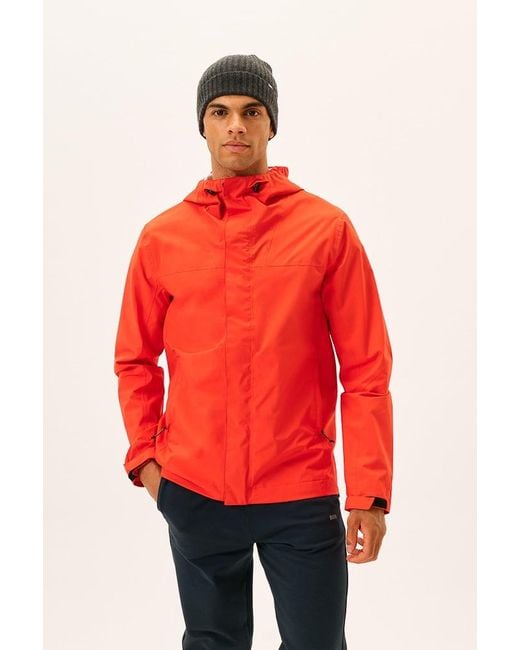 Bam Red Rowtor Waterproof Recycled Jacket for men