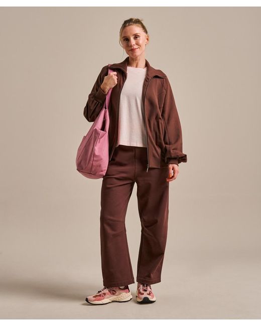 Bam Natural Nurture Sweat Bomber Jacket