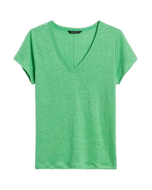 banana republic women's v neck t shirt