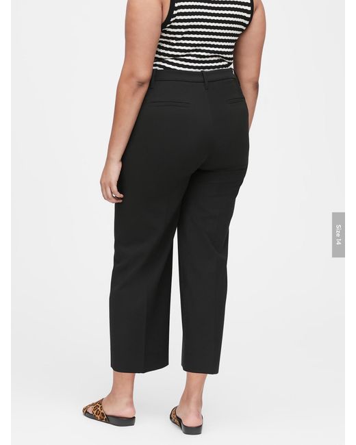 wide leg crop pants banana republic