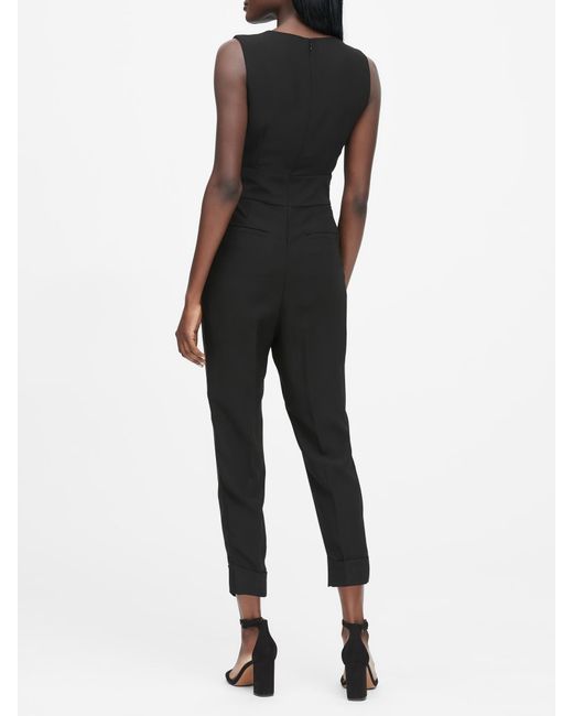 banana republic utility jumpsuit