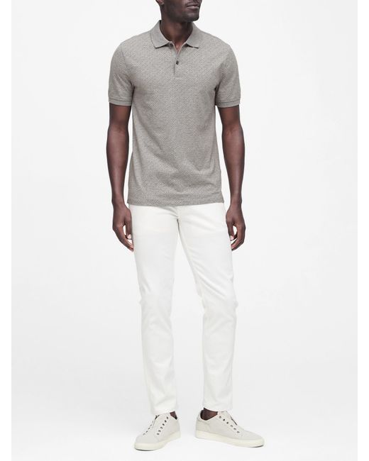 banana republic luxury touch polo