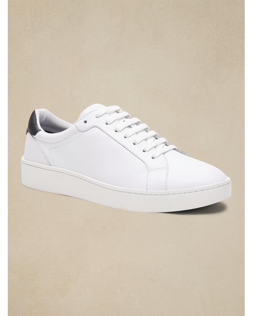 nicklas leather sneaker banana republic