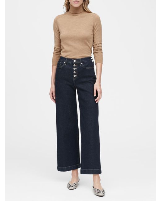 washable merino turtleneck sweater