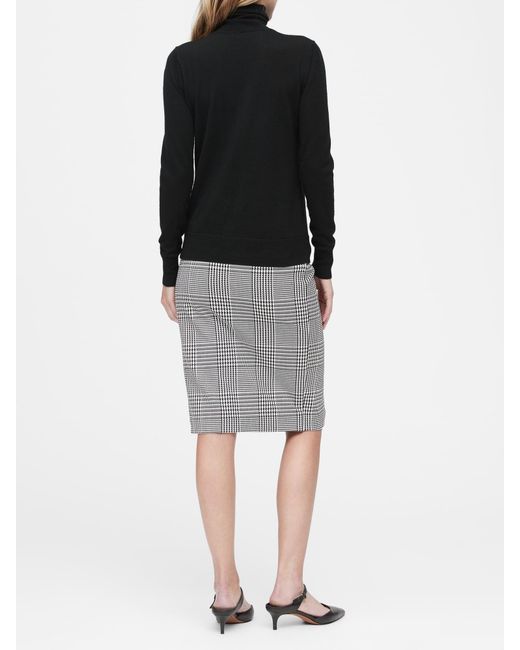 washable merino turtleneck sweater