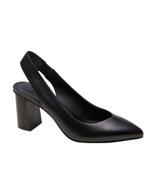 banana republic double strap block heel