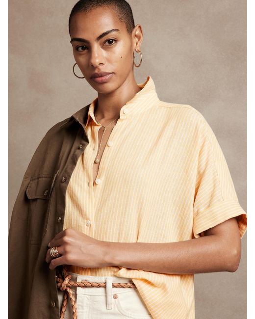 Banana Republic Factory Oversized Linen 