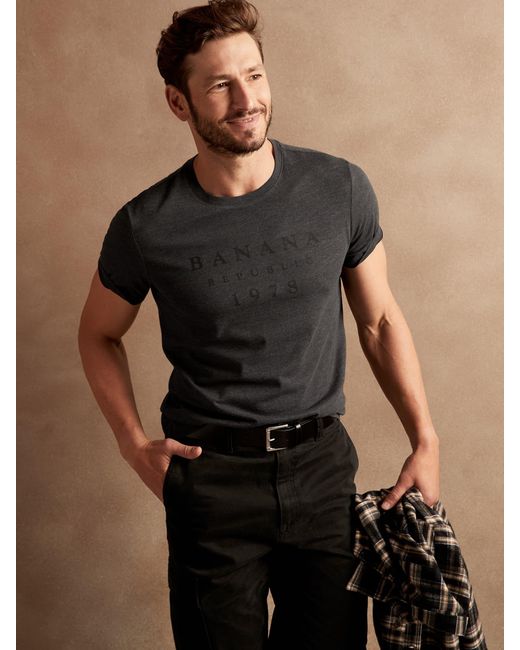 Banana Republic Factory Logo Graphic T 