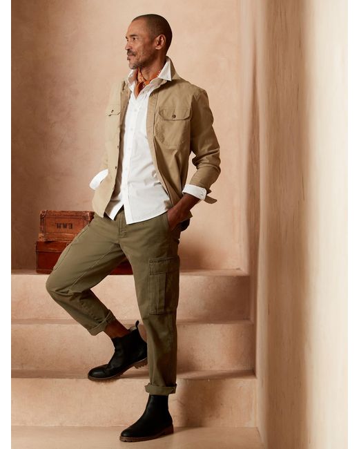 Banana Republic Factory Cotton Untucked 