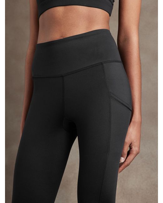 Banana Republic Factory Cool-touch Legging in Black | Lyst