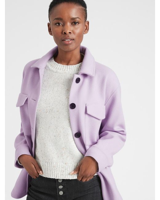 Banana Republic Factory Shirt Jacket in 
