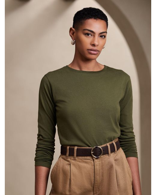 banana-republic-factory-heritage-t-shirt-in-green-lyst