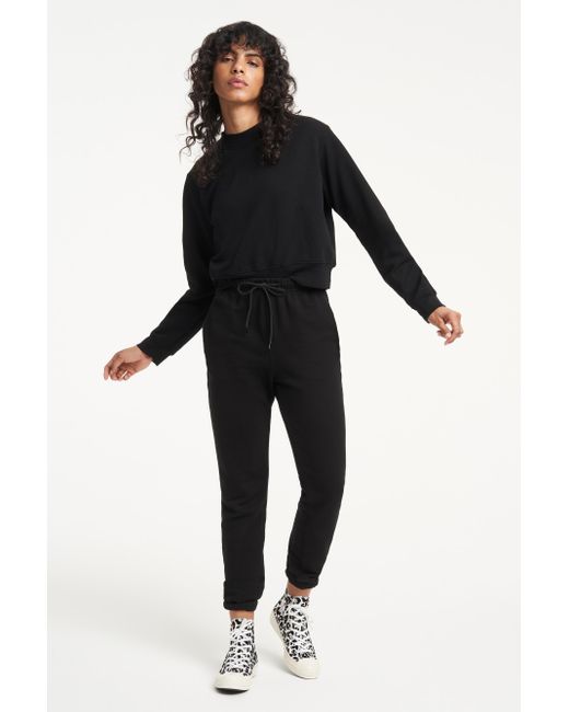 cotton citizen milan zip jogger