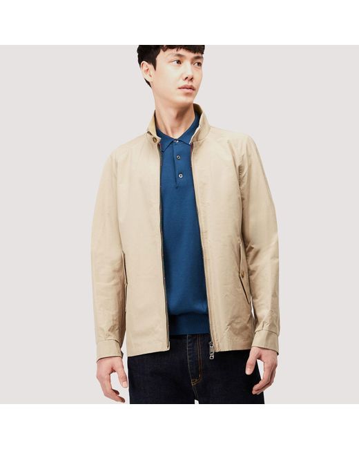 Baracuta Cotton G4 Classic Natural For Men Lyst Baracuta Cotton G4 Classic Natural For Men Lyst