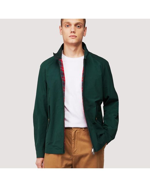 Baracuta Cotton G4 Classic Racing Green For Men Lyst Baracuta Cotton G4 Classic Racing Green For Men Lyst