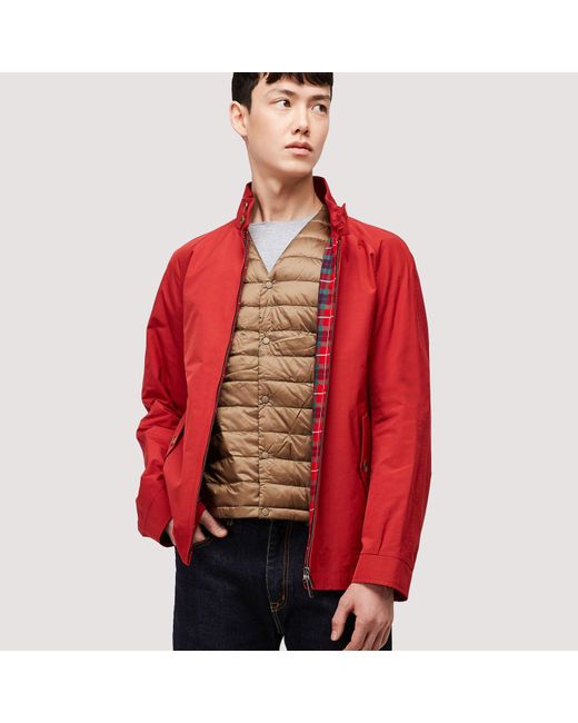 Baracuta Cotton G4 Classic Dark Red For Men Lyst Baracuta Cotton G4 Classic Dark Red For Men Lyst
