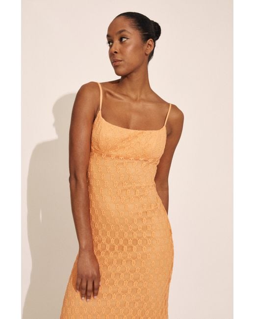 Bardot Multicolor Adoni Mesh Midi Dress