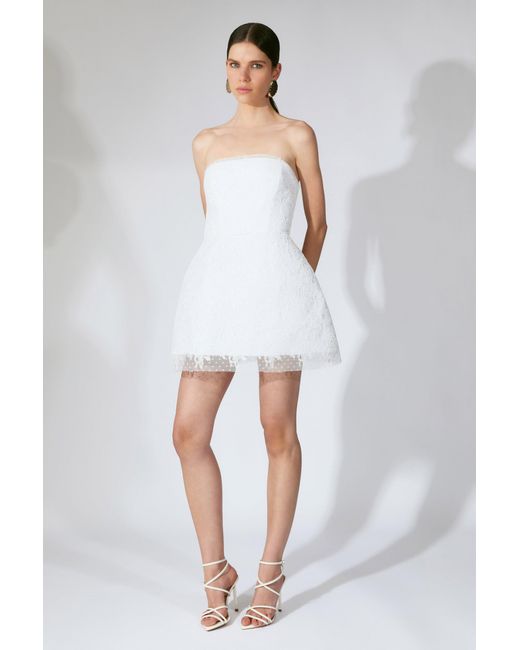Bardot Mini Dress Bardot Priano Trim Dress Bardot Karoline Lace Hourglass Dress In Orchid White TrenLend Bardot Mini Dress Bardot Priano Trim Dress Bardot Karoline Lace Hourglass Dress In Orchid White TrenLend