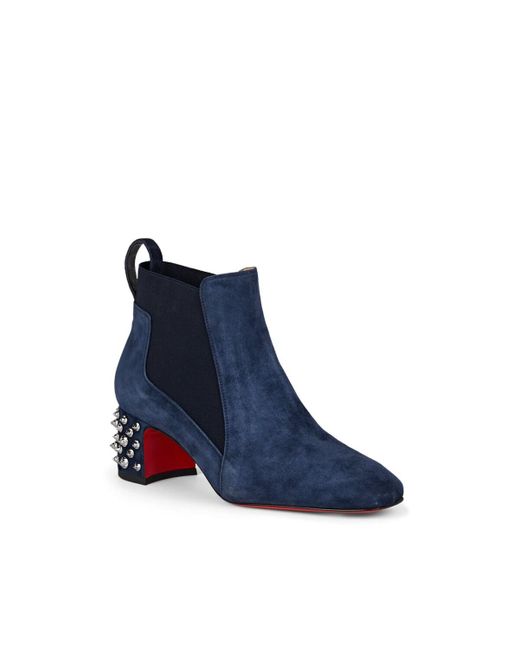 louboutin studded chelsea boots
