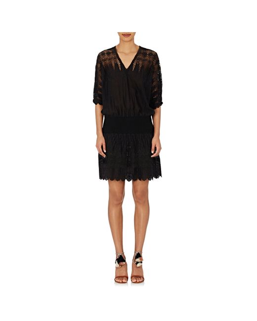 ulla johnson samira dress in black lyst ulla johnson samira dress in black lyst