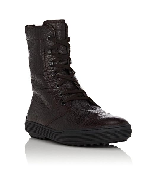 tod's lace up boots