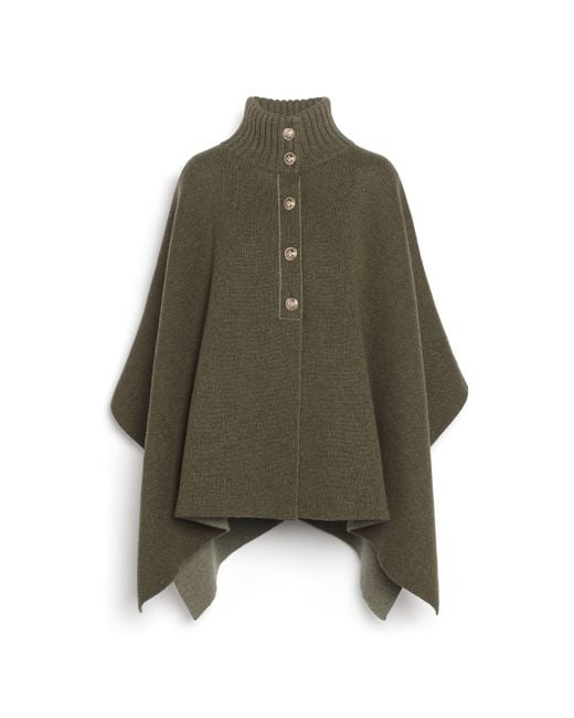 Barrie Green Cashmere Cape