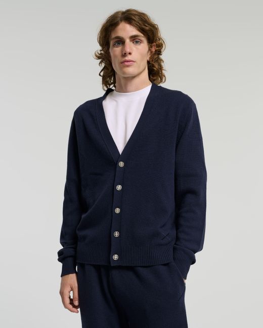 Barrie Blue B Label Cashmere Cardigan for men