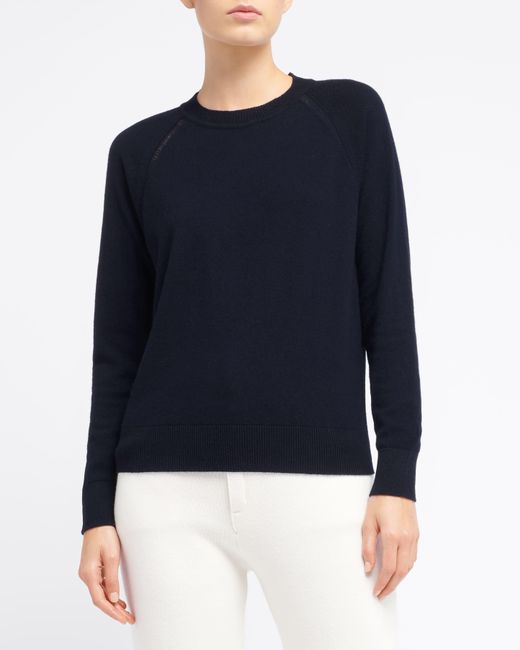 Barrie Blue Cashmere Jumper