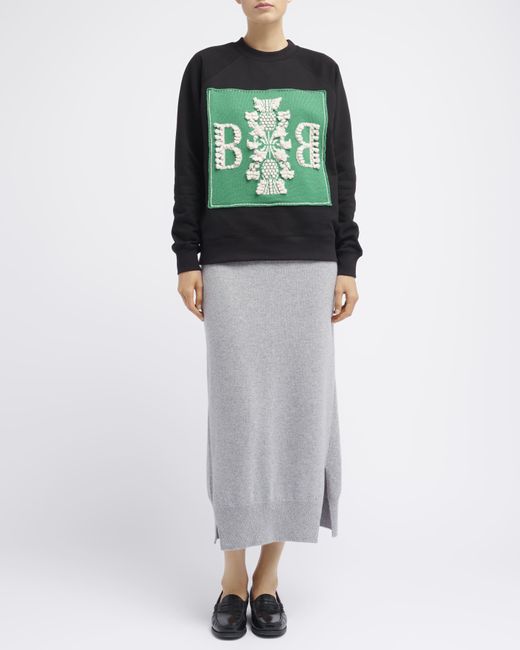 Barrie Gray Iconic Cashmere Skirt