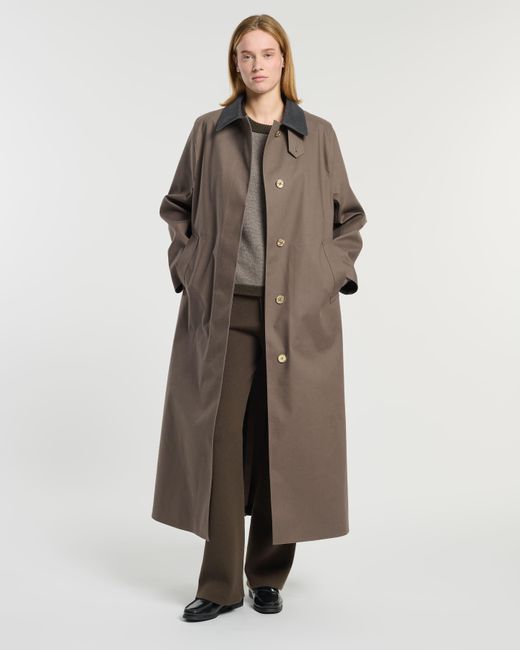 Barrie Brown Long Raincoat