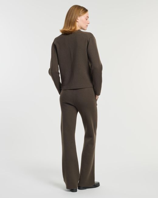 Barrie Black V-neck Cardigan In Cashmere And Wool for men