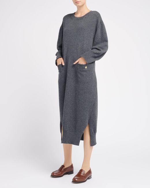 Barrie Gray Iconic Cashmere Maxi Dress