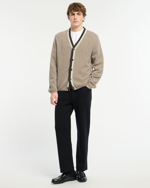 Barrie Natural Cashmere Cardigan for men