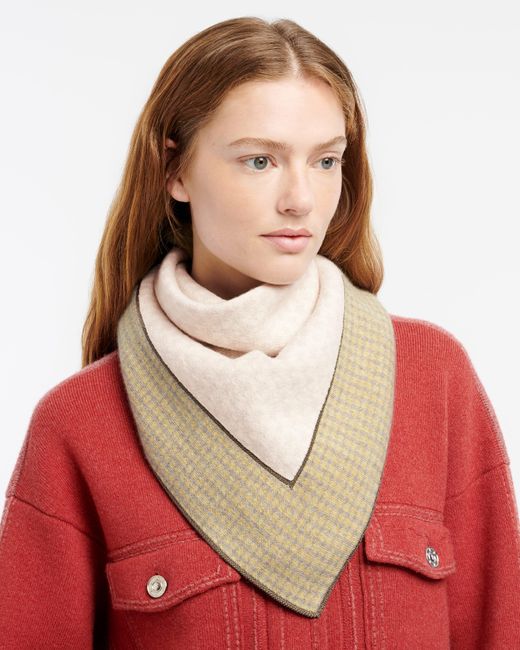 Barrie Natural Cashmere Scarf