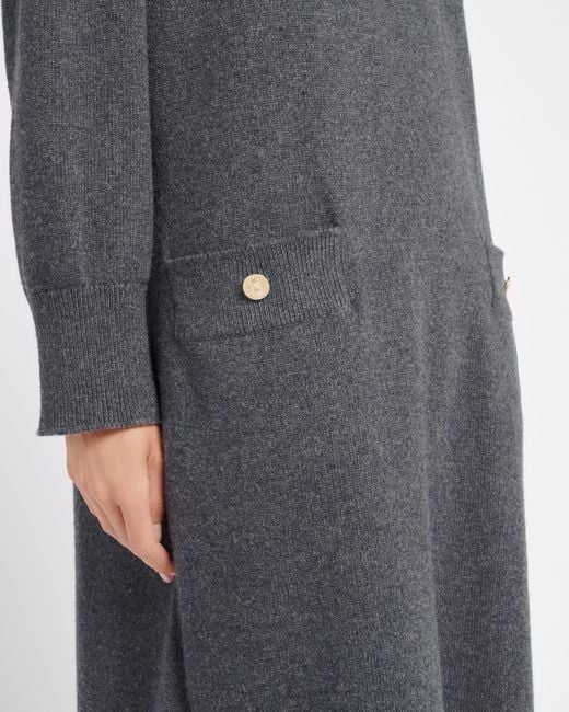 Barrie Gray Iconic Cashmere Maxi Dress