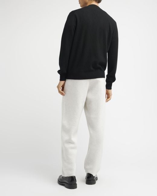 Barrie Black B Label Cashmere Cardigan for men
