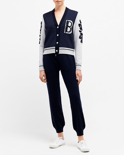 Barrie Blue Timeless Cashmere joggers