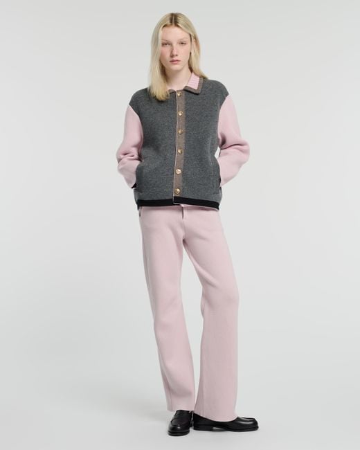 Barrie Gray Trompe-l''œil Jacket In Cashmere And Wool for men