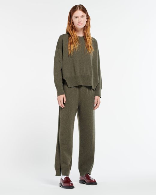Barrie Green Iconic Cashmere Trousers
