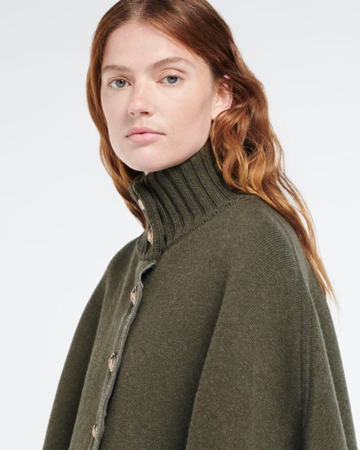 Barrie Green Cashmere Cape