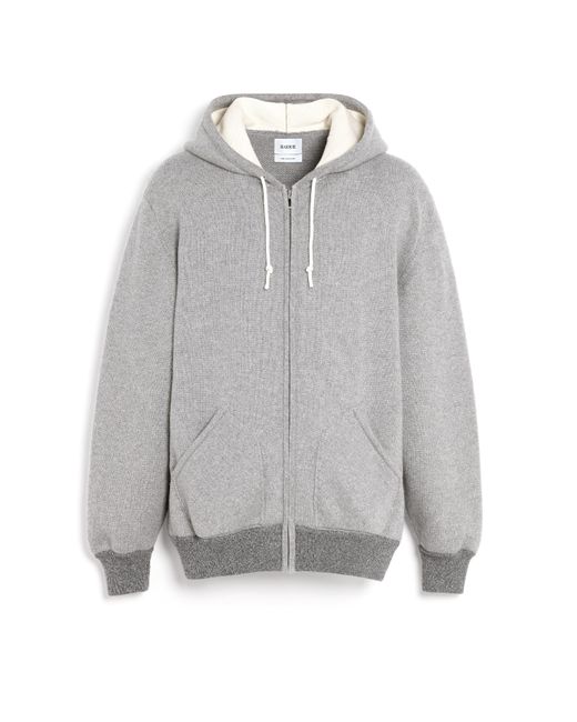 Barrie Gray Sportswear Hooded Jacket In Cashmere And Cotton for men