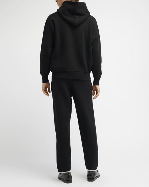 Barrie Black Sportswear Cashmere And Cotton joggers